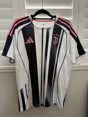 JUVENTUS ADIDAS MENS JERSEY SPORT SHIRT LARGE SLIM FIT